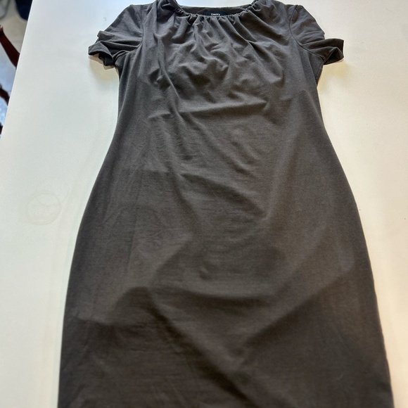 Theory Ruched Neck Dress Size M - Picture 7 of 9